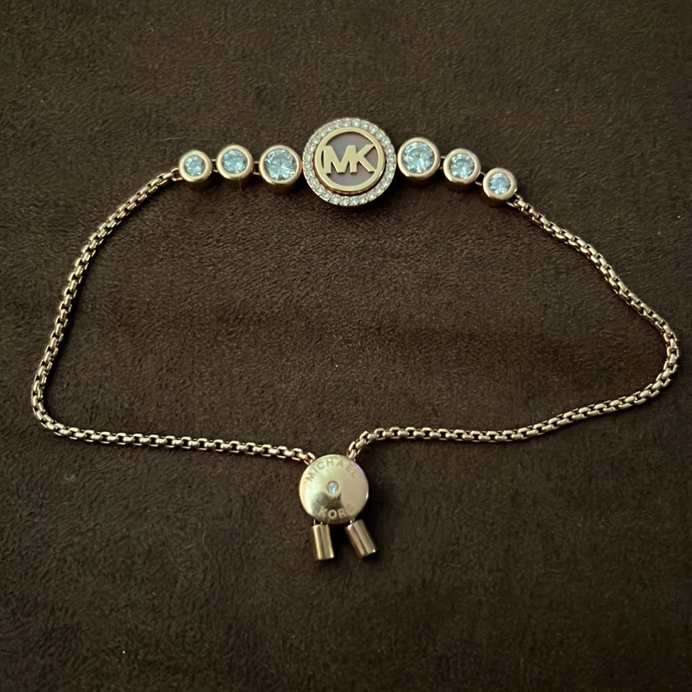 Womens Rose Gold Michael Kors adjustable bracelet